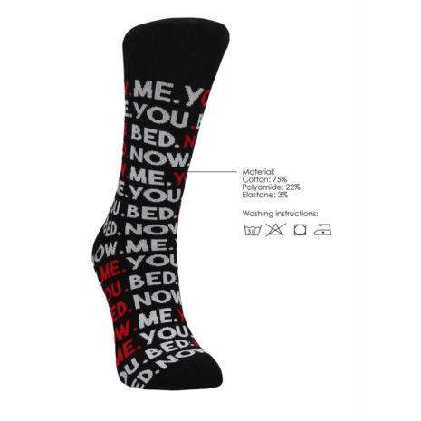 You Me Bed Now Socks - US Size 2-7,5 / EU Size 36-41