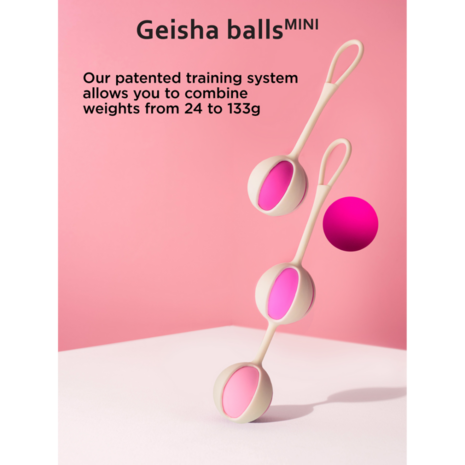 Geisha Balls Mini - Raspberry