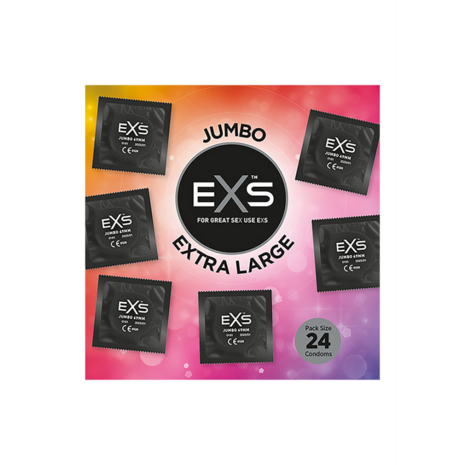 EXS Jumbo Pack - Condoms - 24 Pieces