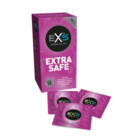 EXS Extra Safe - Condoms - 12 Pieces