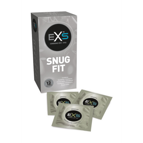 EXS Snug Fit - Condoms - 12 Pieces