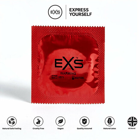 EXS Warming - Condoms - 12 Pieces