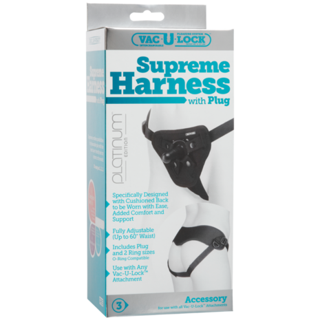 Platinum Supreme Harness with Plug