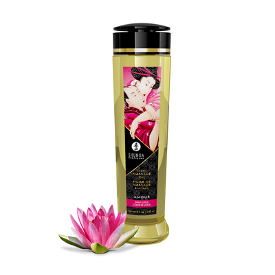 Erotic Massage Oil - Sweet Lotus - 8 fl oz / 240 ml