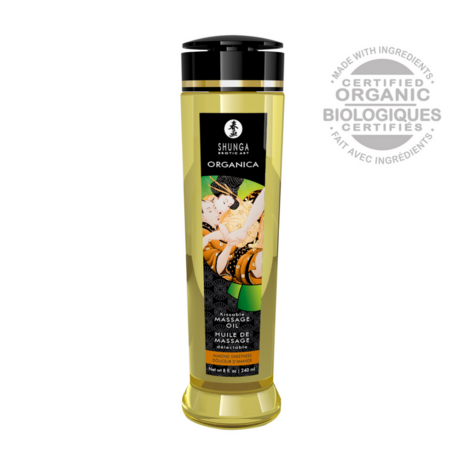 Organica Massage Oil - Almond Sweetness - 8 fl oz / 240 ml