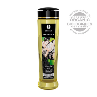Organica Massage Oil - Natural - 8 fl oz / 240 ml