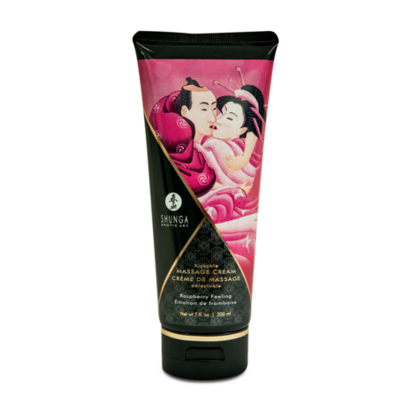 Kissable Massage Cream - Rasberry Feeling - 7 floz / 200 ml