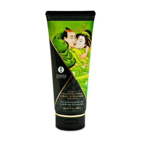 Kissable Massage Cream - Pear and Exotic Green Tea - 7 floz / 200 ml