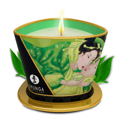 Massage Candle - Exotic Green Tea - 5.7 oz / 170 ml