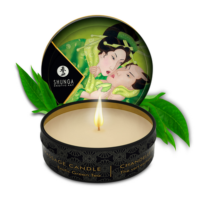 Mini Massage Candle - Exotic Green Tea - 1 oz / 30 ml