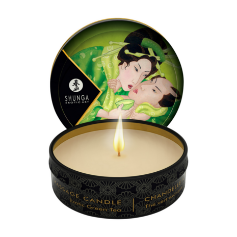 Mini Massage Candle - Exotic Green Tea - 1 oz / 30 ml
