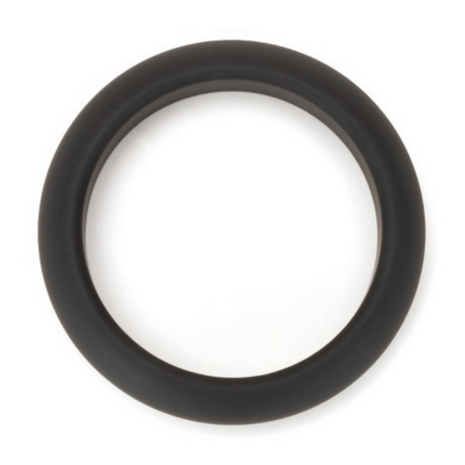 Silicone 42mm Ring - Black