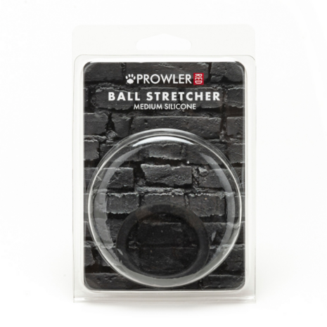 Silicone Ball Stretcher - Medium - Black