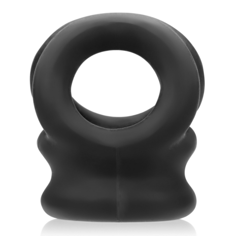 Tri-Squeeze - 3-Ring Cocksling with Extended Ballstretcher Base - Black Ice