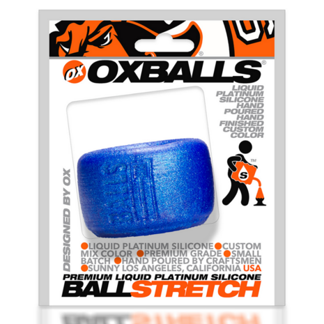 Balls-T - Compact and Stackable Ballstretcher - Blueballs Metallic