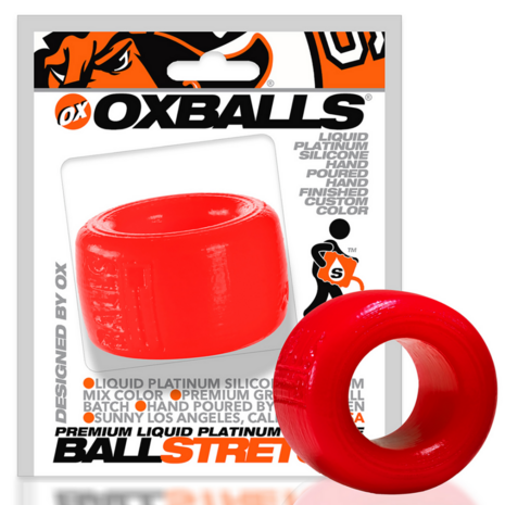 Balls-T - Compact and Stackable Ballstretcher - Red